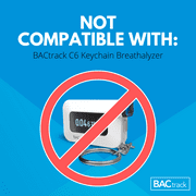 BACtrack Mobile Smartphone Breathalyzer Mouthpieces (50 Count) | Not Compatible with BACtrack C6 and C8 Breathalyzers