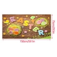 thumbnail image 3 of Easter Decorations Microfiber Beach Towel Super Lightweight Colorful Bath Towel Sandproof Beach Blanket Multi-Purpose Towel For Travel Swimming Pool 30x60 Inch, 3 of 6