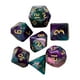 thumbnail image 3 of Paquete de 7 Dados Poliédricos Acrílicos Zulema para RPG MTG Juegos de H D4 D6 D8 D10 D12 D20, 3 of 8