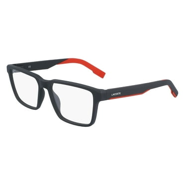 Lacoste L2924 024 Men's Dark Grey Plastic Full Rim Eyeglasses