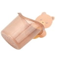 thumbnail image 4 of Wall Mounted Bathroom Toothbrush Holder Toothpaste Storage Box Home Storage RackPink, 4 of 6
