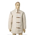 thumbnail image 3 of Ecru Medieval Gears Gambeson Type I Padded Armour CoatSCA WMA Costumes Jacket, 3 of 7