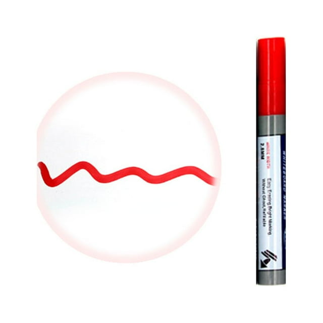 Marqueur Effaçable pour Tableau Blanc Craie Liquide Stylo Marqueur Fournitures de Bureau et d'École