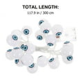 thumbnail image 2 of Halloween Light Halloween Eyeball Light 20 LEDs 3-meter Decorative Lamp, 2 of 6