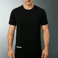 thumbnail image 3 of Mens Short Sleeve Shirts, Men's Cooling Ice Silk Running Shirts Quick Dry Short Sleeve Athletic Gym T-Shirts Outdoor Workout Tshirts, 3 of 7