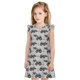 thumbnail image 1 of Fotbe Gray Tractor Vestido de Dormir para Niñas de 3 a 10 Años, Mangas Cortas, Estilo Princesa, Pijama Camisón con Mangas Voladas-Large, 1 of 6