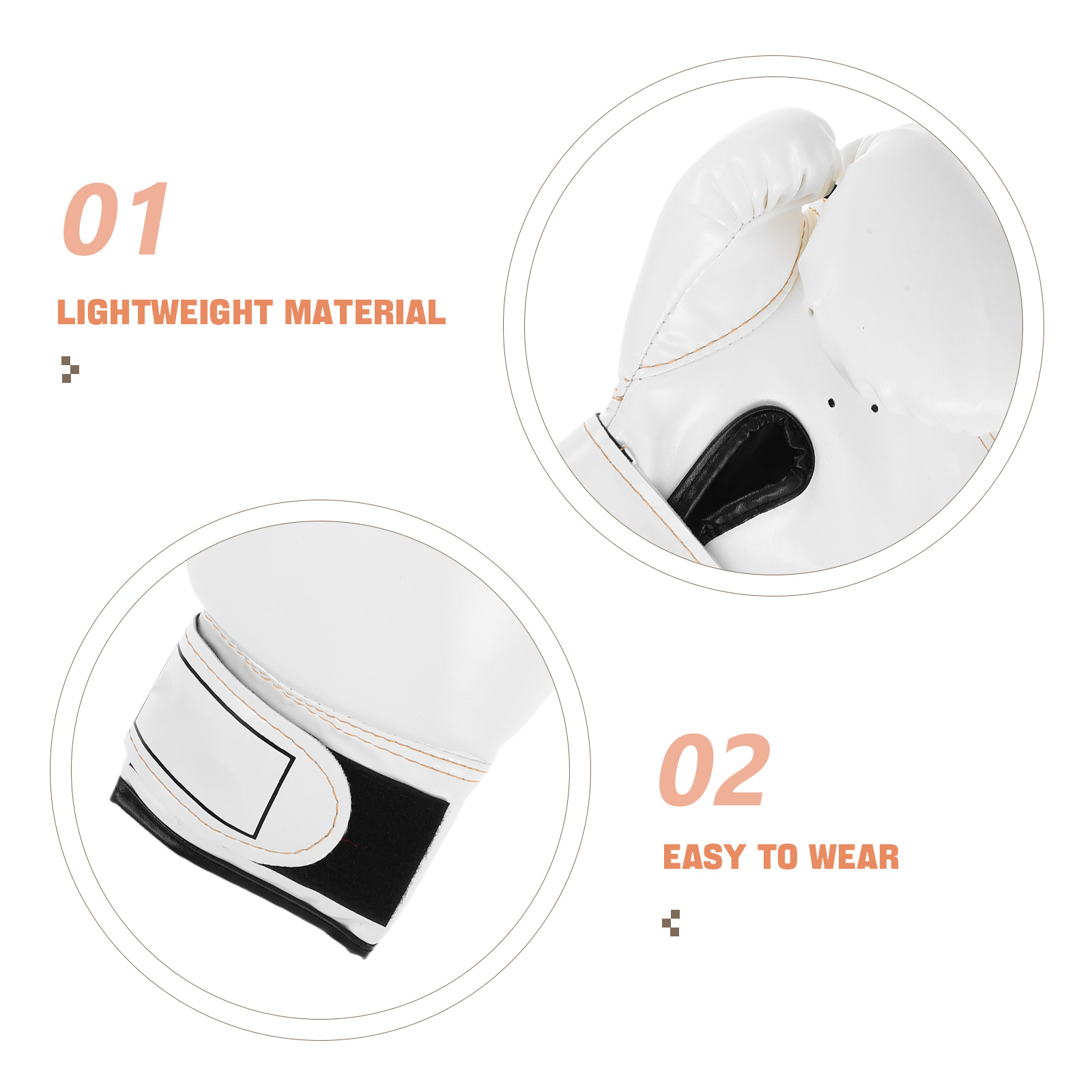 ELAYARD Kids Boxing Gloves 2 Pairs PU for Martial Arts, Kickboxing, Fitness Training, and Sports Practice Gloves