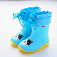 thumbnail image 2 of AOMPMSDX Casual Baby Kids Easy On Rain Shoes Boots For Toddler Little Kid P 18 Months-24 Months, 2 of 4