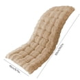 thumbnail image 3 of HAOAN Clearance Rocking Chair Cushion  Rocker Chairs Replacement Cushions Set for Indoor  Water Resistant Extra Cozy Tufted Seat Pads and Non Slip High Back Pad with Ties for Outdoor, 3 of 9