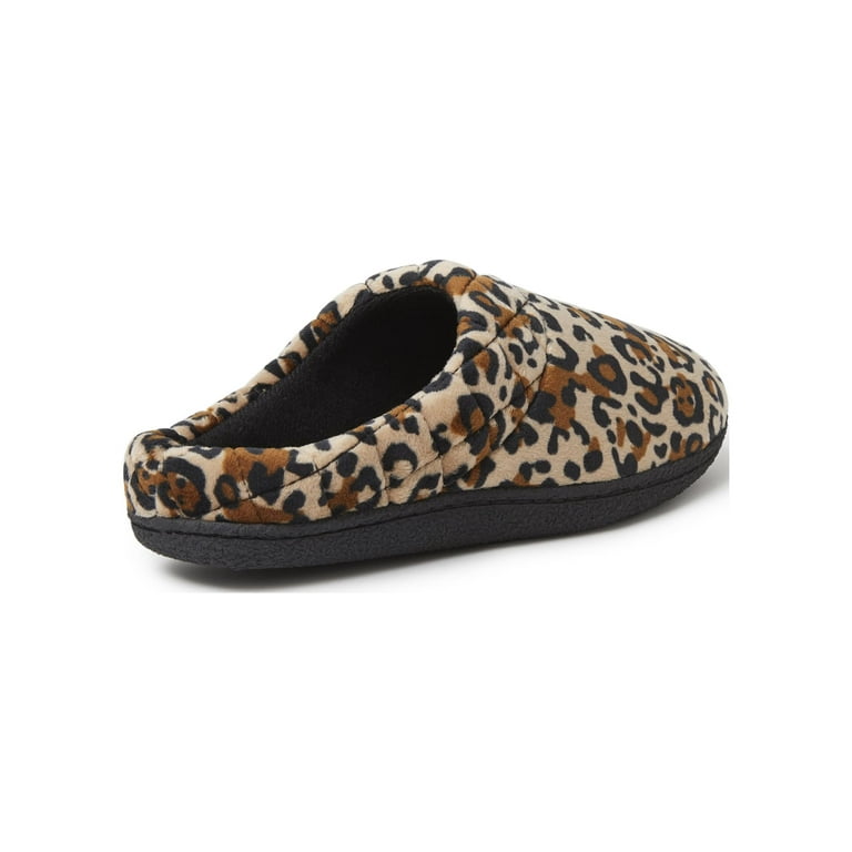 DF by Dearfoams Women s Tasha Velour Clog with Memory Foam