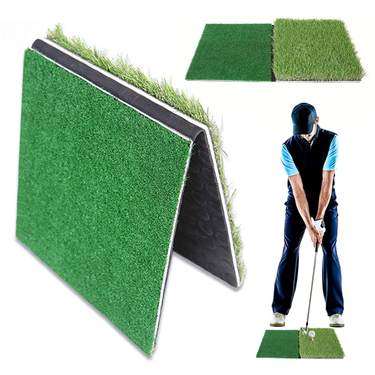 golf practice swing mat
