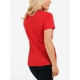 thumbnail image 3 of Russell Athletic - Women's Essential 60/40 Performance T-Shirt - 64STTX - True Red, 3 of 3