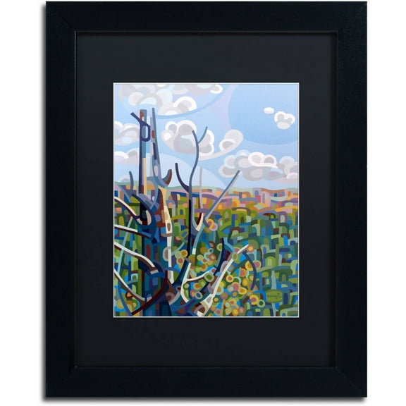 Trademark Fine Art "Hockley Valley" Canvas Art by Mandy Budan, Black Matte, Black Frame