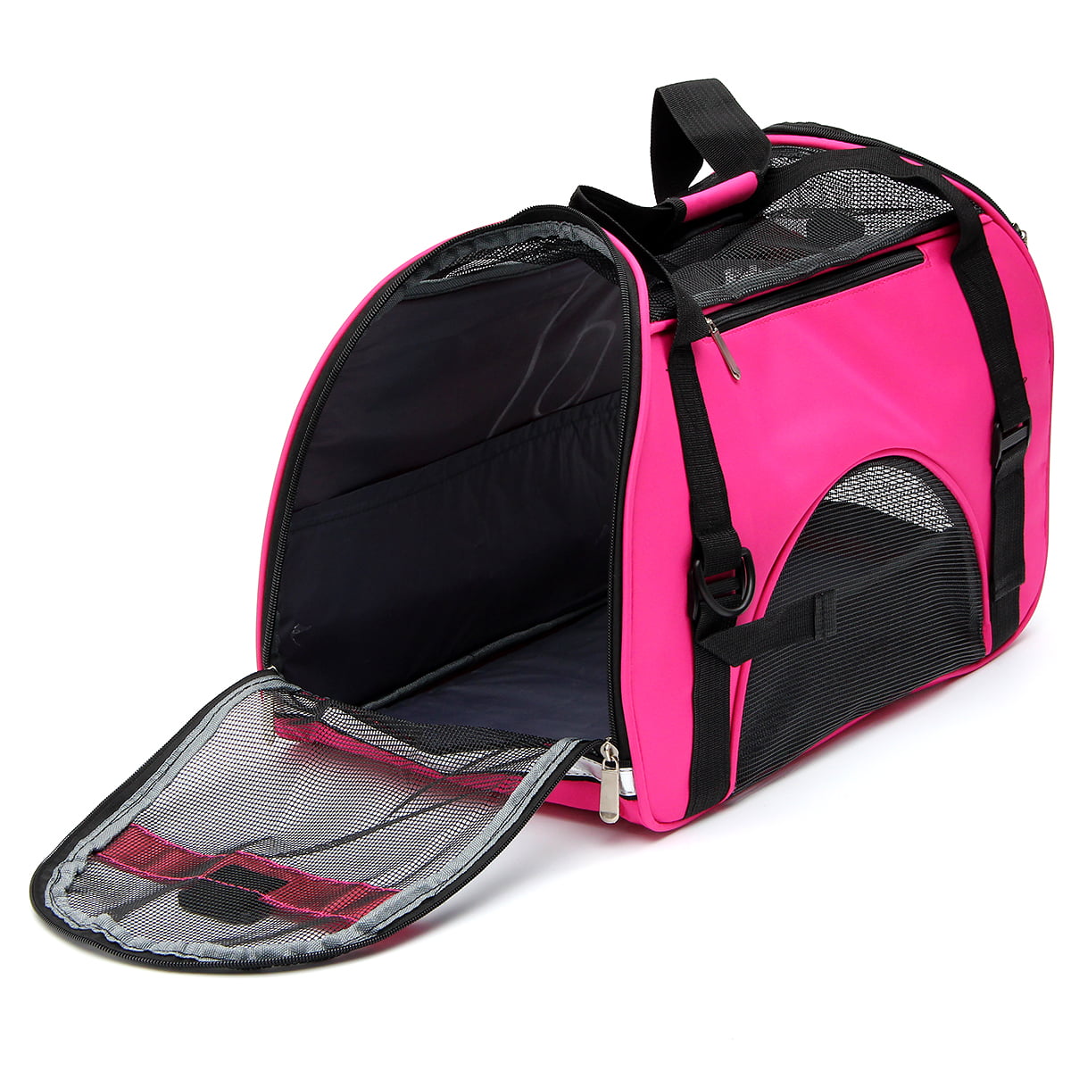 Pet Carrier Soft Sided Cat/Dog Comfort Travel Bag Oxford Airline Approved USA 