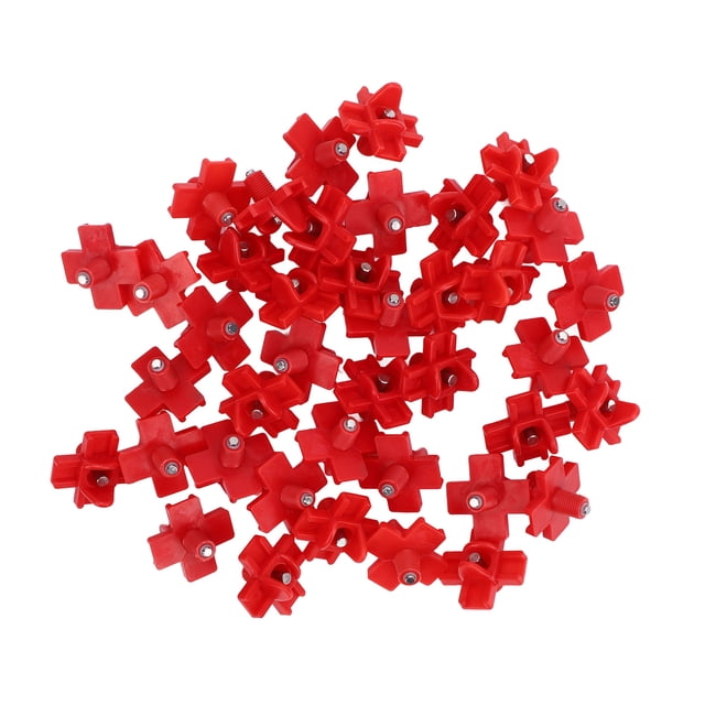 Pezón de Agua de Aves de Corral, Acero de Plástico de Alimentos Ecológico 40pcs Pezón de Aves de Corral.