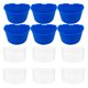 thumbnail image 3 of 12pcs Pájaro Alimentador Alimento Caja de Alimentos Copa de Agua Tough Bird Supply Sand Cup Canal, 3 of 5