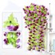 thumbnail image 1 of Simulation Rose Wall Hanging Artificial Flower Decoration Shopping Mall Home Decoration Artificial Flower 80cm, 1 of 9