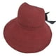 thumbnail image 1 of Sombrero de algodón Soidarity para Mujer plegable viaje verano ladrillo rojo Tipo de malla, 1 of 6