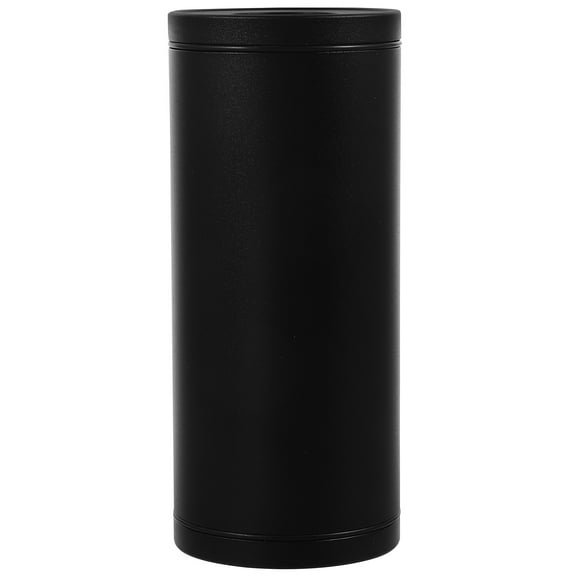 WRISTBIQUE Car Tissue Box Organizer Black 1Pcs 6.3x2.7x2.7in