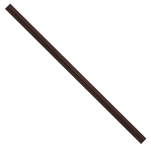 ICERUN 2026 New Door Bottom Sealing Strip Wear-Resistant Good Flexibility 3Mm Thick Pvc Adhesive Door Sweep Weather Stripping for Exterior/Interior Doors (Coffee)