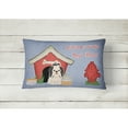 thumbnail image 2 of Carolines Treasures BB2842PW1216 Dog House Collection Shih Tzu Black White Canvas Fabric Decorative Pillow 12H x16W, 2 of 3