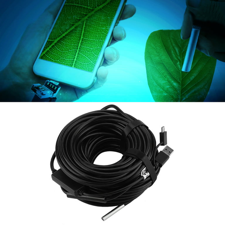 Inspection Camera, Endoscope, 20M Endoscope, Flexible For Car For Vehicle 