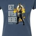 thumbnail image 3 of Mortal Kombat - Get Over Here - Juniors Fitted Graphic T-Shirt, 3 of 5