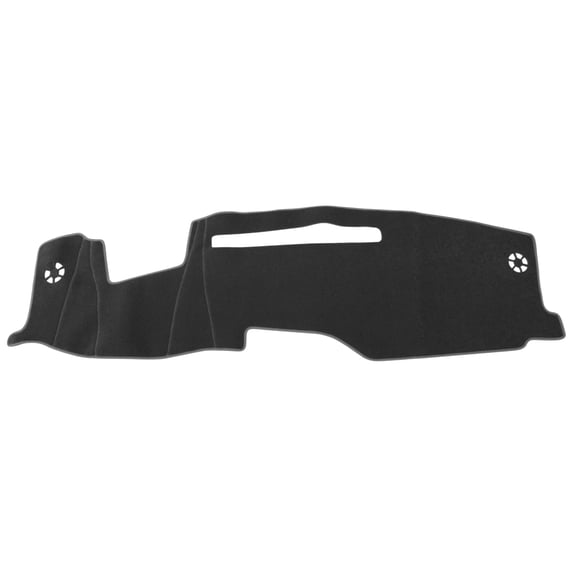 Dashboard Cover for Chevy Silverado 1500 2022-2025 Dash Cover Mat Carpet Center Console Dash Cover Mat Car Interior Anti-Slip Polyester Gray 1 Pc