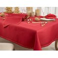 thumbnail image 5 of Fennco Styles Holiday Embroidered Bordered Design Red Tablecloth Home DÃ©cor, Christmas and Special Events, 5 of 9