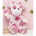 thumbnail image 6 of Strawberry Highland Cow Stuffed Animal with Strawberry Scent，Pink Cow Plush Toys 9.84 Inch Super Soft & Huggable Stuffed Plush Fall Plush Perfect,Valentine's Day Gifts For Her, 6 of 8