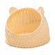 thumbnail image 1 of Cama de dormir Yinane Casa para gatos Tejido de mimbre Cojín transpirable para perros y gatos 45cmx35cm, 1 of 8