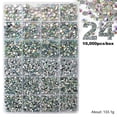 thumbnail image 4 of ZTTD 10000Pcs Flatback Pearls for Crafting, Assorted Size 2/3/4/5/6/8/10mm Half Pearl Bead Gems with 1Pcs 10ml Jewelry Glue, Bedazzling Kit for Crafts Shoes Graduation Cap Nail Art, 4 of 4