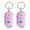 Pink, variant on ZenCart 2Pcs Key Finder Keychain Whistle Remote Control Flashing Key Tracker Device Portable Waterproof Anti-lost Key Ring Holder