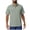 Green, variant on Men's Big & Tall Snap Button Down Shirt Short Sleeve Quick Dry Fishing with D-Ring, Performance Top Moisture Wicking Hiking Camping Outdoor Utility Summer Beach Vacation