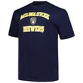 thumbnail image 2 of Men's Profile Navy Milwaukee Brewers Big & Tall Heart & Soul T-Shirt, 2 of 3