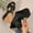Black, variant on HAOTAGS Wedge Sandals for Women Comfortable Walking Platform Shoes Khaki Size 8.5
