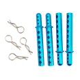 thumbnail image 1 of Soportes de Aluminio para Poste de Carrocería con Pasadores de Clip en R para Azul Zulema Montaje de poste de cuerpo de aluminio, 1 of 8