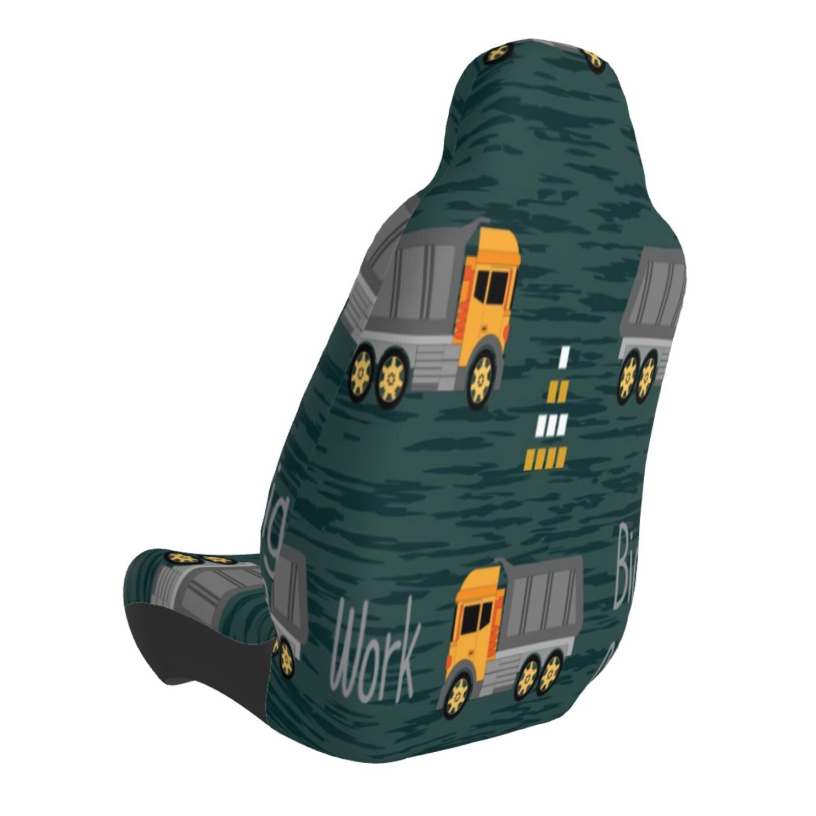 Naloa Big Machine Car Seat Covers Universal Front Seat Coves for Car Accessories ,Padded Car Covers for Automotive, SUV, Truck, and Van