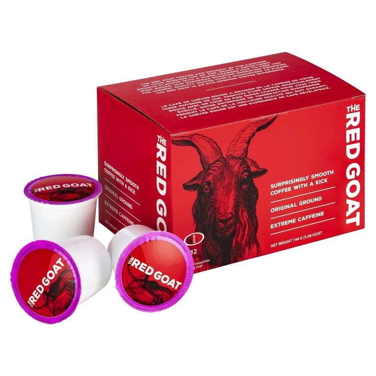The Red Goat K-Cups Coffee 72 Count | Extreme-Caffeine Coffee