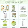 thumbnail image 5 of WKTRSM Birthday Gifts Basket for Women, 8 Pcs Unique Self Care Gift Set with Insulated Tumbler and Bath Shower Sets, Forest Boho Themed Relaxation Gifts for Mom Wife Grandma Sister Female Friends, 5 of 7