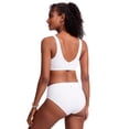 thumbnail image 2 of Top de Bikini CRZ YOGA con Tirantes Anchos en V Blanco XL, 2 of 4