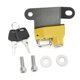 thumbnail image 2 of Cerradura para casco de motocicleta, cerradura para casco de aleación de aluminio, cerradura antirrobo para casco, gancho de bloqueo para casco, resistente y resistente, 2 of 10