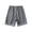 Gray, variant on Men's Basketball Shorts, Athletic Mesh Quick Dry Shorts with Drawstring, Striped Trim Loose Fit Casual Sports Shorts S-3XL