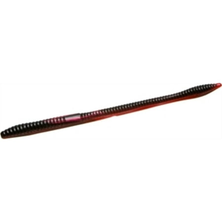 Zoom 006-029 Red Shad Trick Worm 6.75