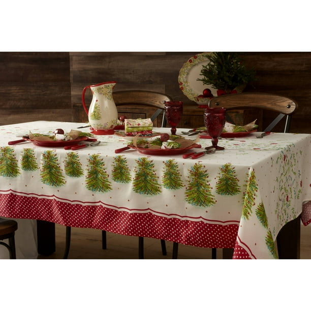 Trendy christmas tablecloth walmart The Pioneer Woman 60 X 84 Holiday Tree Tablecloth Walmart Com Trendy christmas tablecloth walmart The Pioneer Woman 60 X 84 Holiday Tree Tablecloth Walmart Com