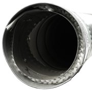 DuraVent 3PVL-60F 3 x 60 in. Pellet Vent Type L Multi-Fuel Chimney Flex Pipe with Double Wall, Stainles Steel