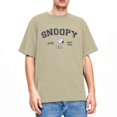 thumbnail image 1 of Camiseta de Snoopy y Charlie Brown, camisetas de tendencia, camisetas de manga corta Y2K, camiseta básica de verano de algodón, cuello redondo, ropa de talla grande 5XL, 1 of 5
