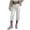 *White, variant on VBVC Women's High Waisted Faux Leather Capri Pants , Straight Leg Crop Trousers For Women , Ladies' Y2K Trendy Streetwear Pants with Pockets, Black , S-2XL