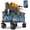 Blue, variant on Sekey 220L Collapsible Foldable Wagon with 330lbs Weight Capacity, Heavy Duty Folding Utility Garden Cart with Big All-Terrain Beach Wheels & Drink Holders.Pink