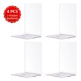thumbnail image 1 of Bookend,Ends To Books 4pcs Clear Bookends Book Ends Bookends L-shaped Book Video Stationery Office Book Shelves Books Cds Video Stationery L-shaped Book Shelves Clear Bookends L-shaped Dsfen Adben, 1 of 7